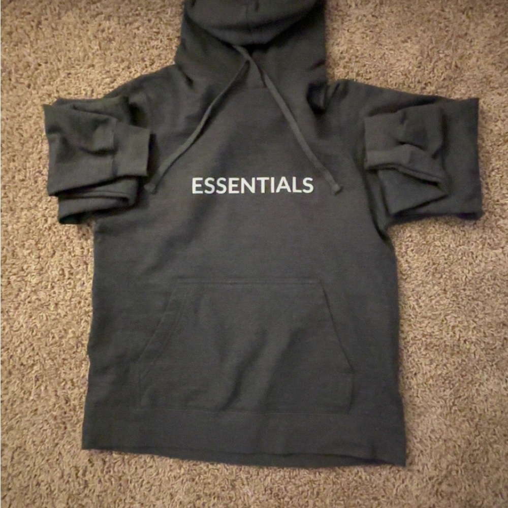 Essentials Dark Gray Women's Hoodie